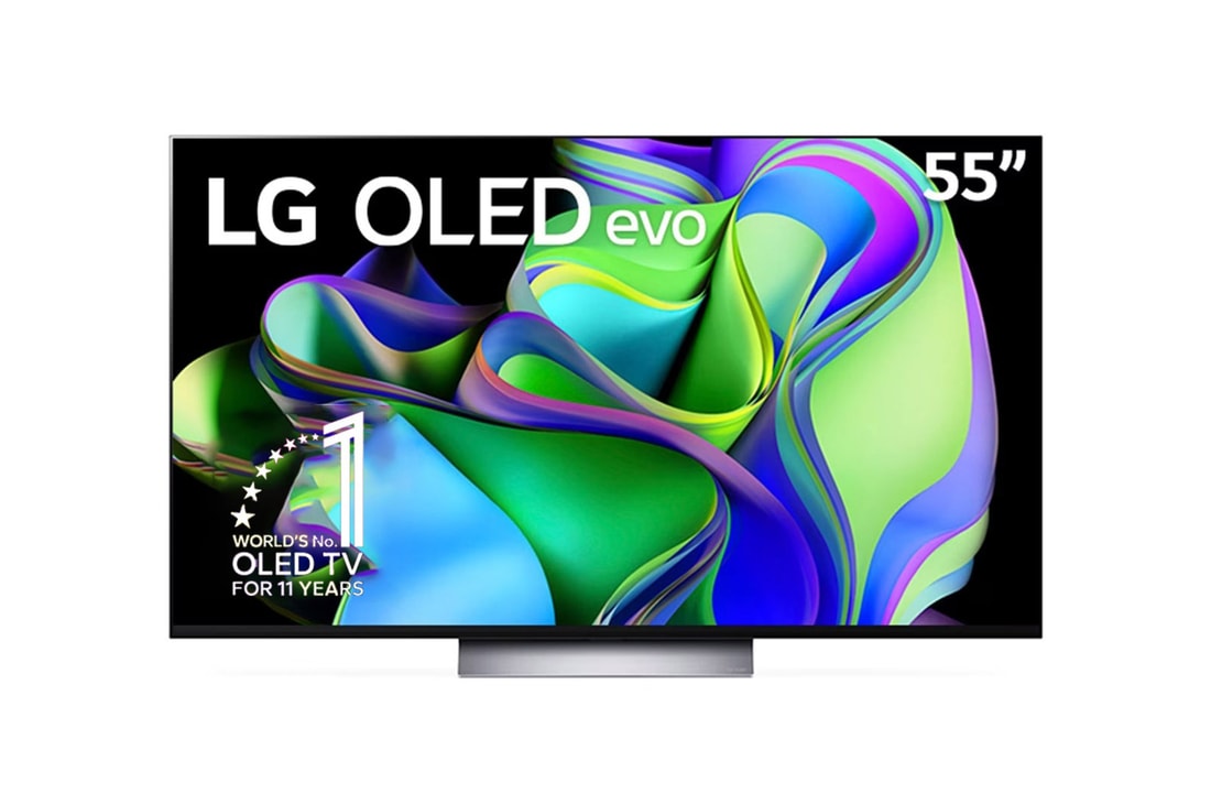 LG Televisor  55" OLED  evo| 4K | Procesador AI α9 | Smart TV | Dolby Vision y Dolby Atmos |Incluye Magic remote, OLED55C3PSA