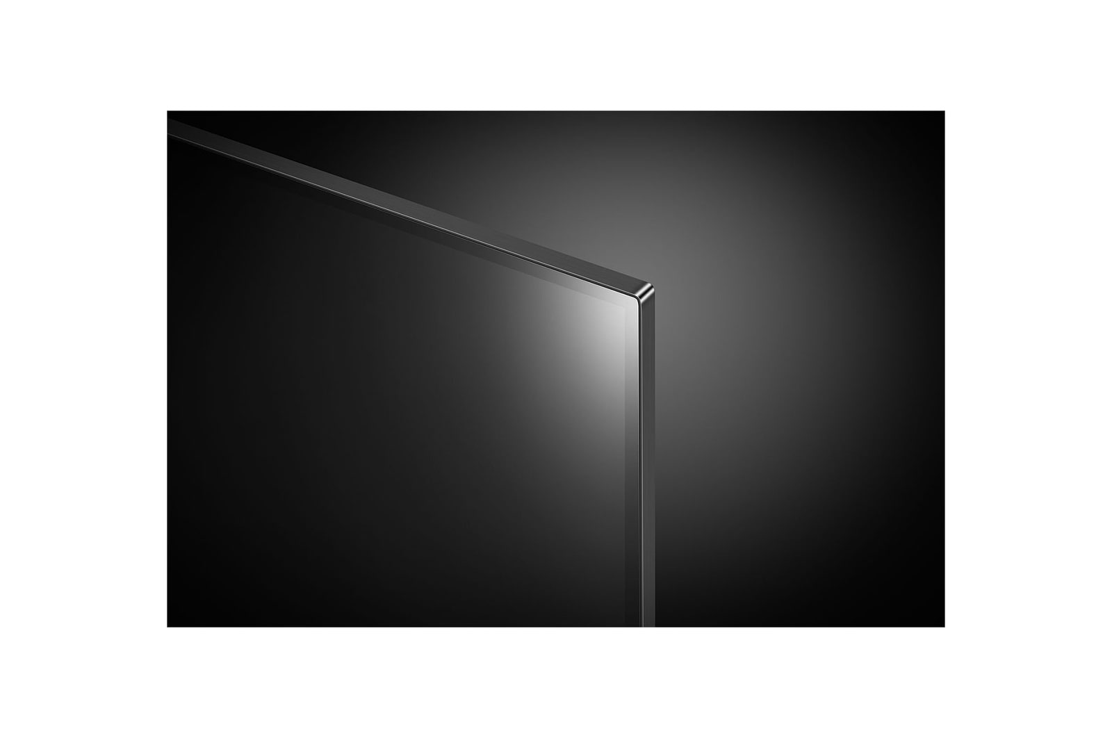 Vista esquina Televisor LG OLED Evo