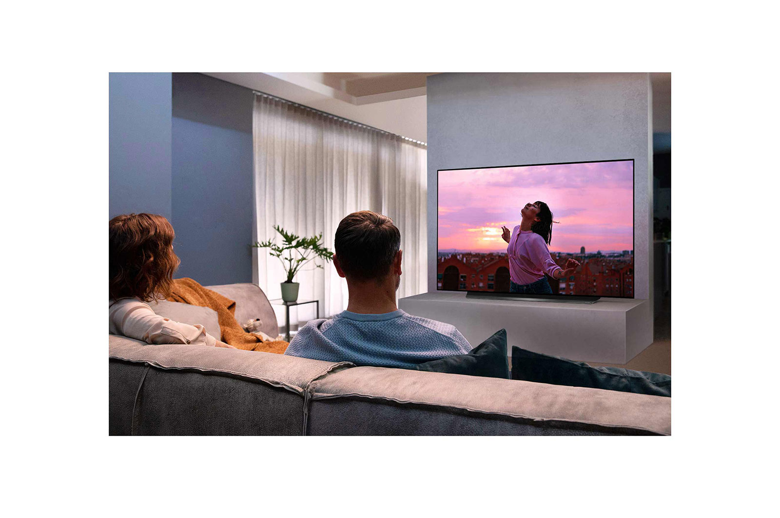 LG Televisor OLED UHD Con Inteligencia Artificial- Procesador Alpha9 Gen 3 4K  -Cinema HDR - Dolby Atmos, OLED65CXPDA