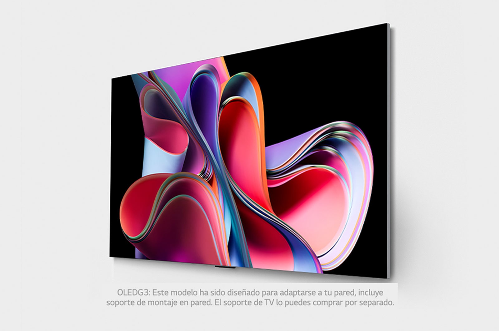 LG Televisor LG 65" OLED evo | 4K |  Procesador AI α9 | Smart TV  |Ultra delgado|Diseño de arte|Incluye  Magic remote, OLED65G3PSA