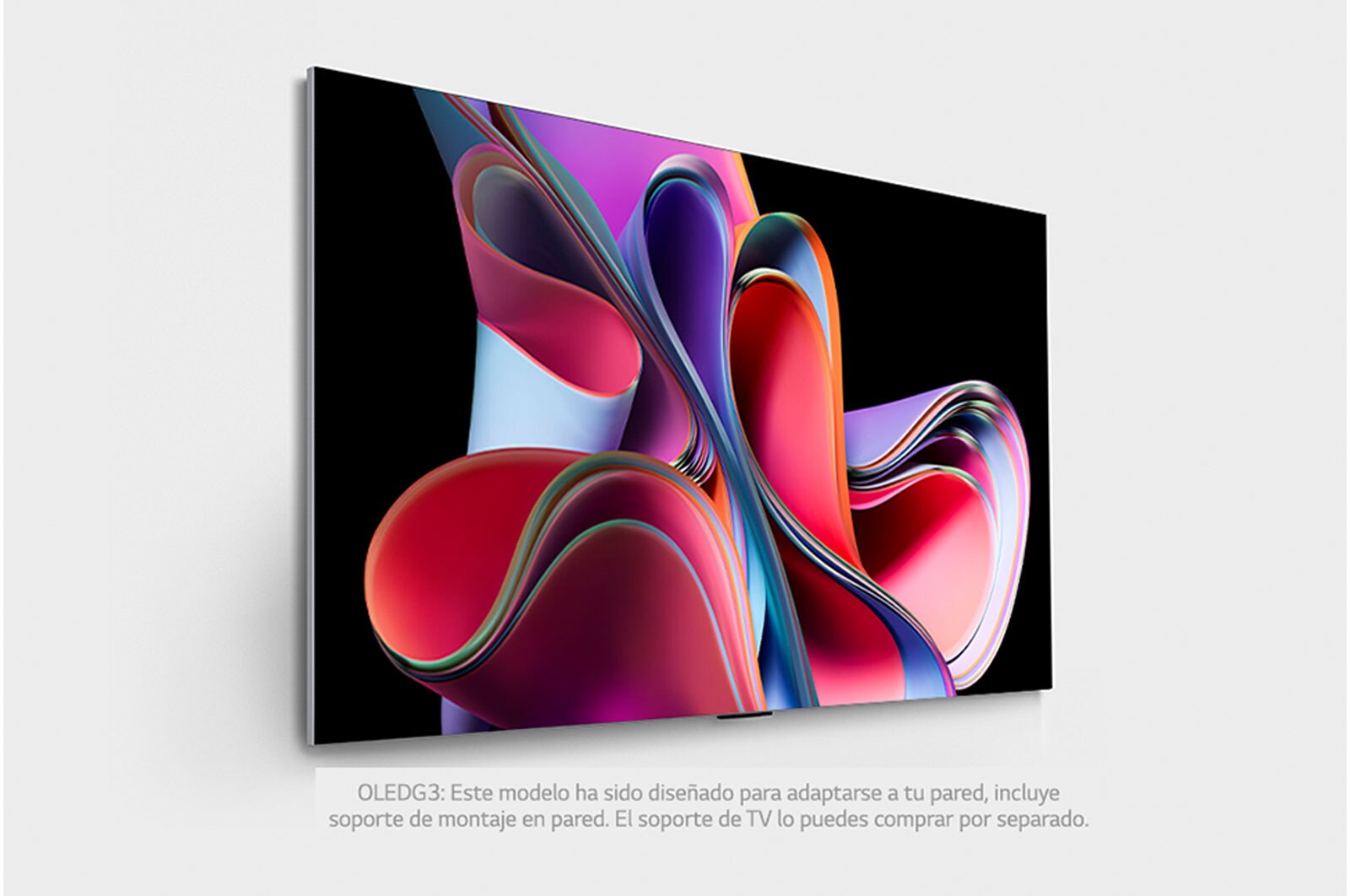 LG Televisor LG 65" OLED evo | 4K |  Procesador AI α9 | Smart TV  |Ultra delgado|Diseño de arte|Incluye  Magic remote, OLED65G3PSA