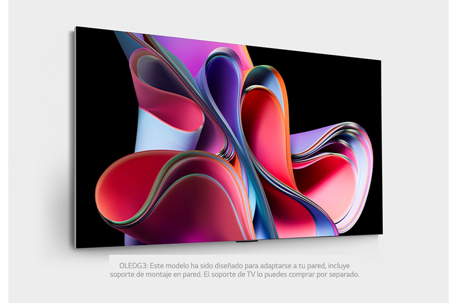 LG Televisor LG 65" OLED evo | 4K |  Procesador AI α9 | Smart TV  |Ultra delgado|Diseño de arte|Incluye  Magic remote, OLED65G3PSA