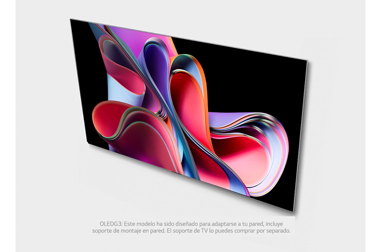 LG Televisor LG 65" OLED evo | 4K |  Procesador AI α9 | Smart TV  |Ultra delgado|Diseño de arte|Incluye  Magic remote, OLED65G3PSA