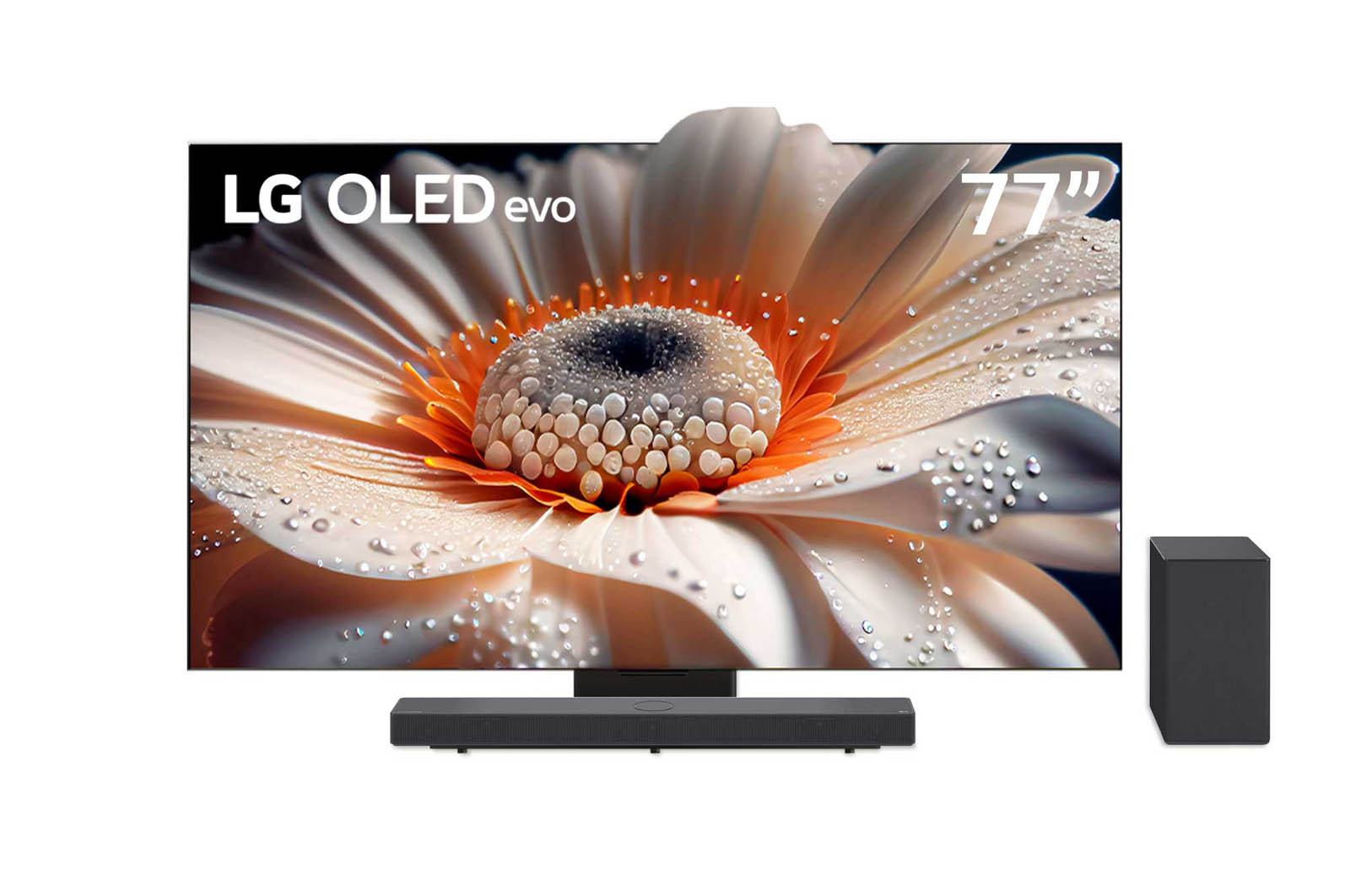  Televisor LG OLED de 77 pulgadas modelo C3, con pantalla ultradelgada, tecnología de imagen avanzada y diseño elegante, ideal para disfrutar de una experiencia visual inmersiva.