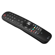 Control remoto LG MR22GC, diseño elegante y moderno, con botones intuitivos y funcionalidad avanzada para un fácil manejo de televisores LG."