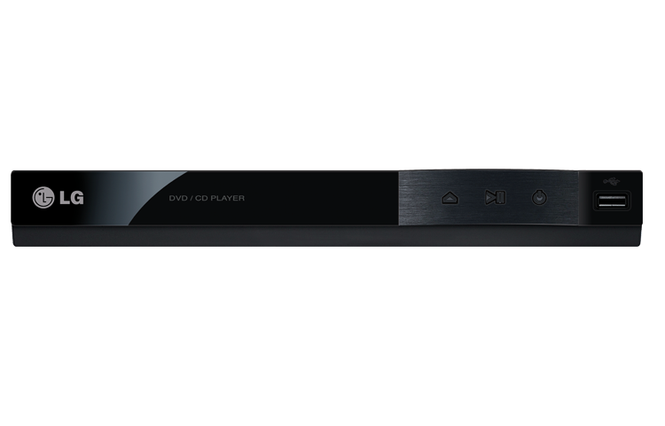 Vista frontal de Reproductor de DVD DP122