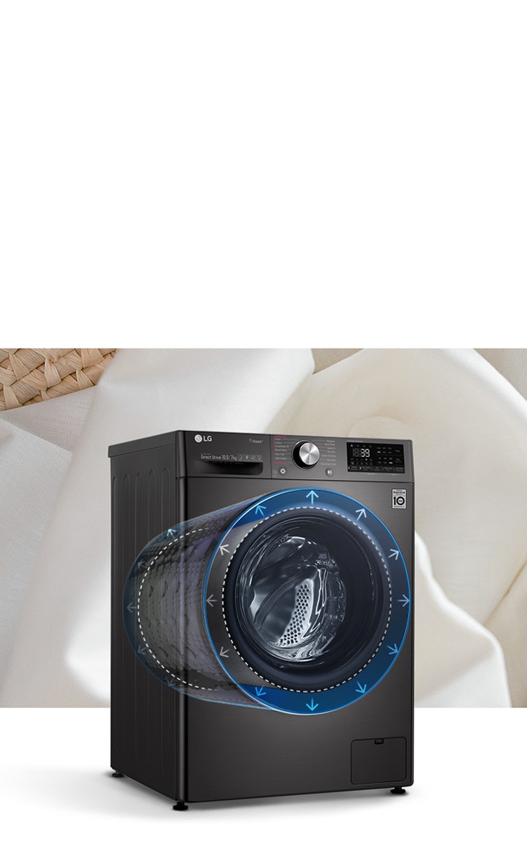 Mayor capacidad en el mismo espacio con LG.