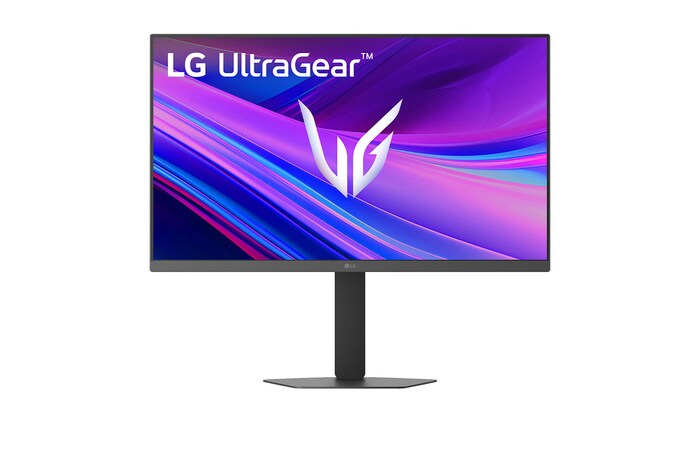 Vista frontal Monitor LG UltraGear™ G4 FHD de 27
