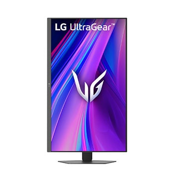 front view of the monitor with the stand down