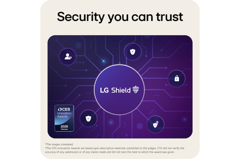 LG Shield protege los datos personales y mejora la seguridad del dispositivo en el Monitor LG Smart