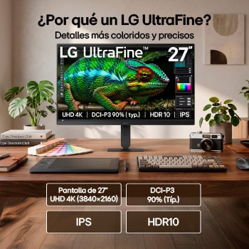 Monitor UltraFine™ U7 de 27 Pulgadas, IPS, UHD 4K