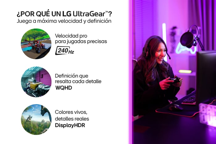 Monitor LG -  34GS95QE-B