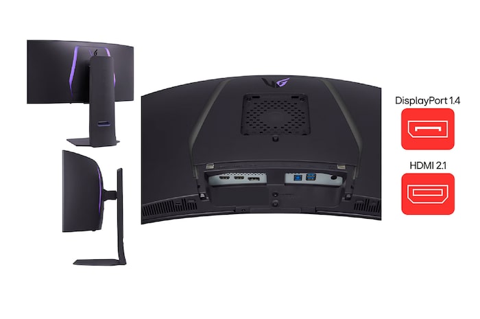 entradas  Monitor LG -  34GS95QE-B