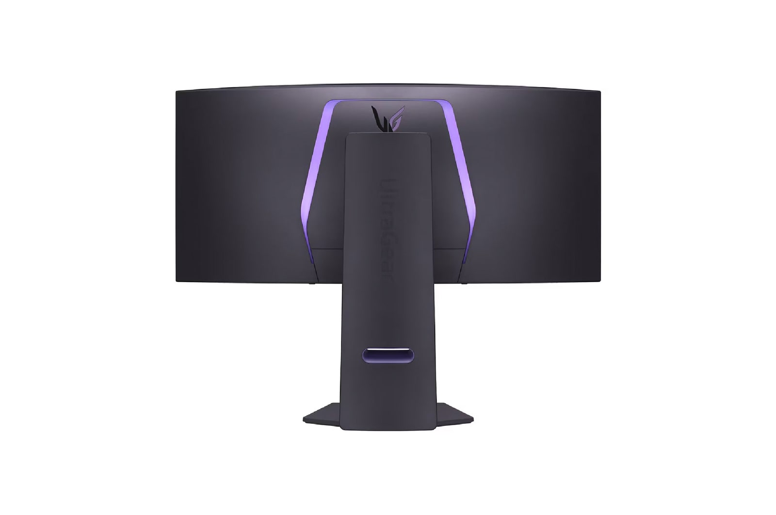 rear perspective view with lights on
