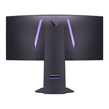 rear perspective view with lights on