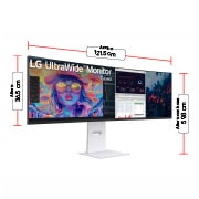 Dimensiones monitor LG UltraWide Dual 