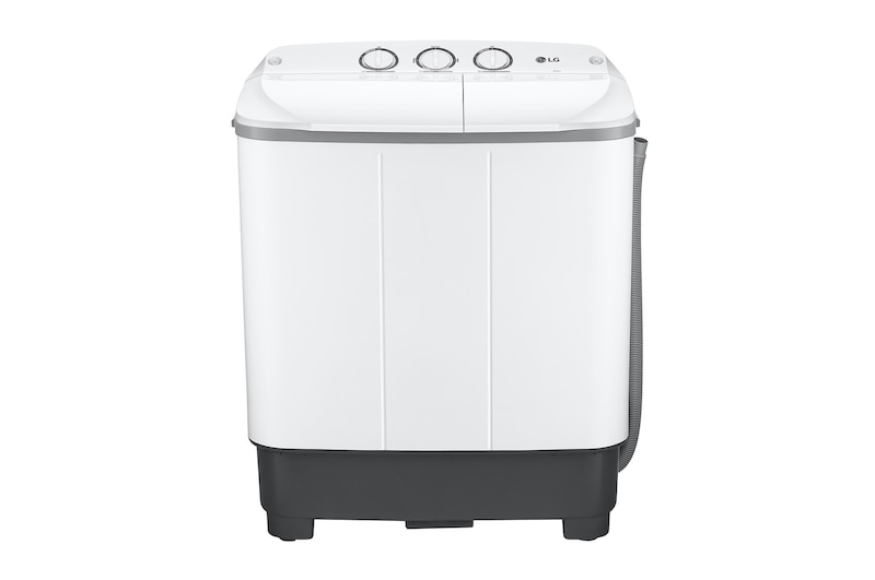 Vista frontal de Lavadora carga superior - 8 Kg/17lbs – doble tina -Blanca - WP8WMR