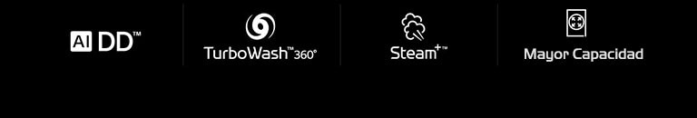 AI DD™ TurboWash™360˚ Steam+™ Mayor Capacidad