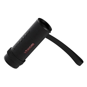 Vista frontal desde abajo con la correa desatada