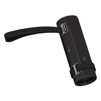 Vista inferior con la correa desatada