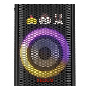 Primer plano de la Iluminación de Anillo Multicolor e Iluminación Pixel Dinámica.