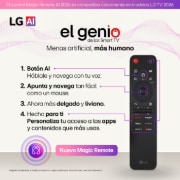 El genio Control Magic Remote LG MR26GA