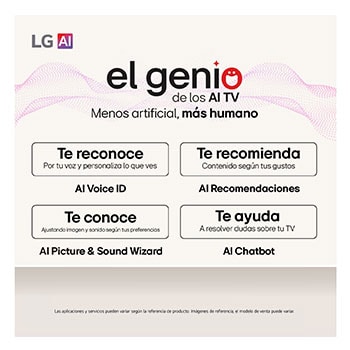 Smart TV LG OLED AI B5 4K el genio