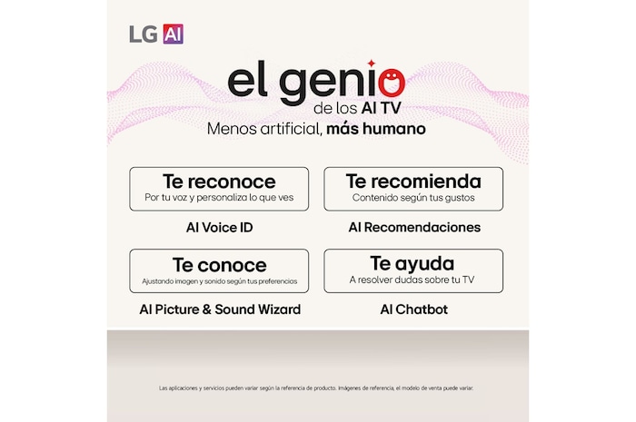  Smart TV LG OLED AI B5 4K el genio