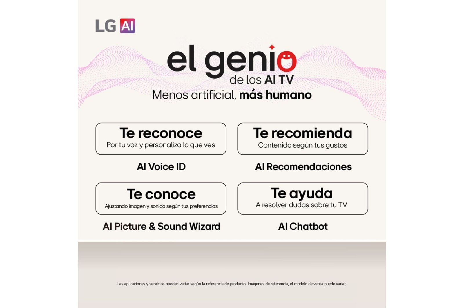 El genio Smart TV LG OLED AI B5 4K pasos