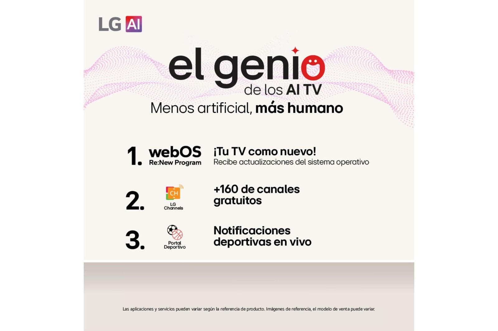 LG el genio de AI TV pasos para una mejor experiencia