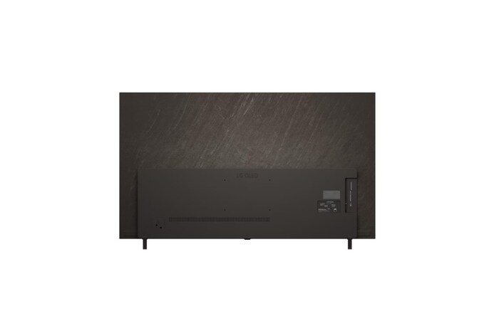 Pantalla de una LG TV que reproduce contenido de ciencia ficción. La interfaz de AI Chatbot aparece en la pantalla. El usuario envió un mensaje al chatbot en el que dijo que la pantalla está demasiado oscura. El chatbot ofreció soluciones a la solicitud. Esta escena también está dividida por la mitad. Un lado está más oscuro y el otro más brillante;