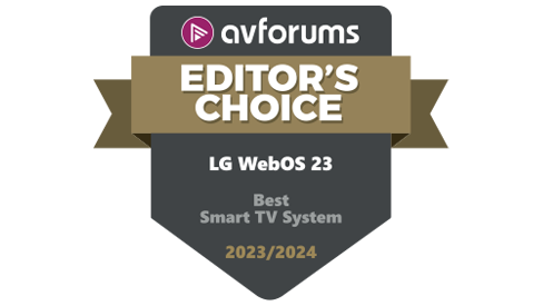 Logotipo de elección del editor de AVForums.