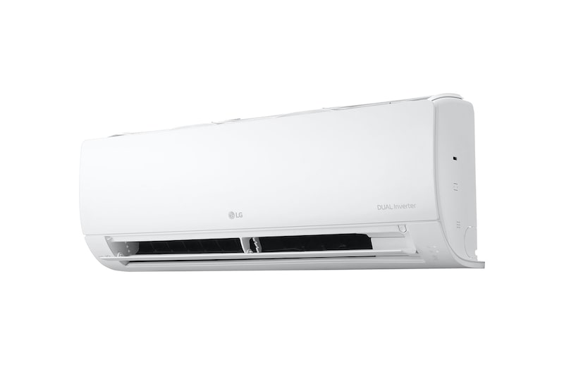vista frontal con interruptor de coanda movido