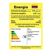 LG Aire Acondicionado LG Winner Dual Inverter 9.000 BTU - 220V, V09WIN