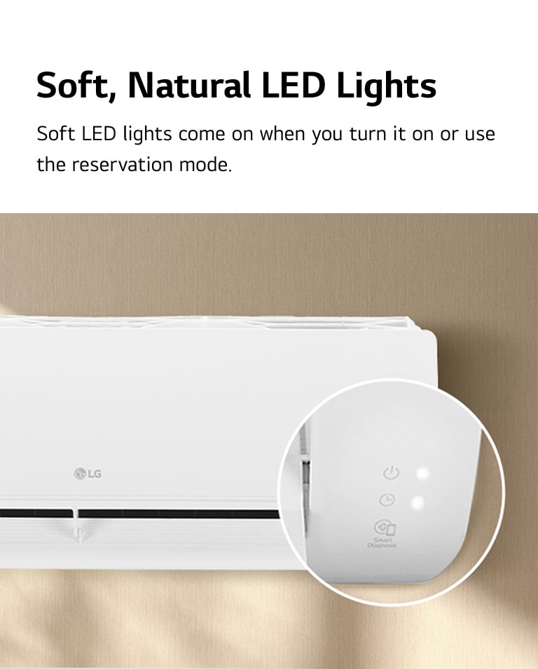 Luces LED naturales y suaves