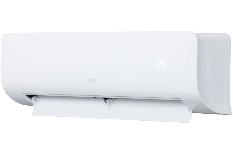 Vista lateral izquierda con el frente abierto