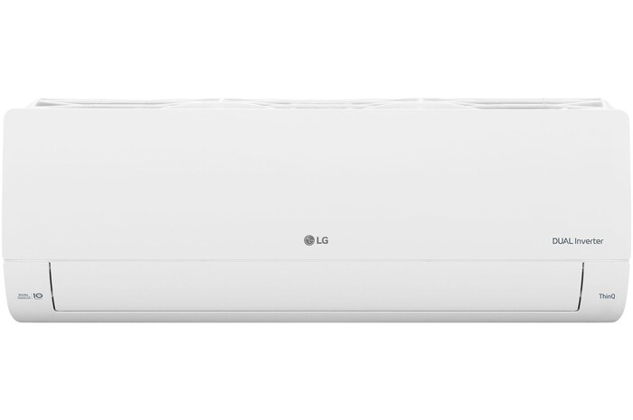 Vista frontal aire acondicionado lg