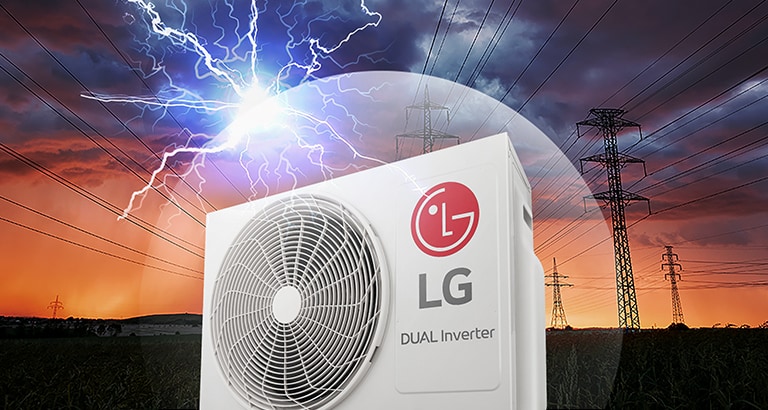 Diseño adaptado al entorno evita preocupaciones por fluctuaciones de voltaje en el uso del aire acondicionado LG
