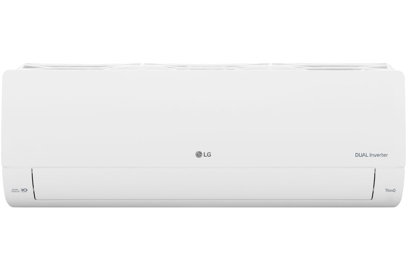 Vista frontal aire acondicionado lg