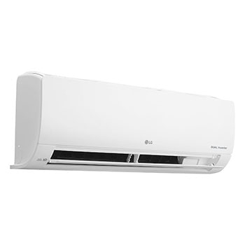 Vista de perfil aire acondicionado lg