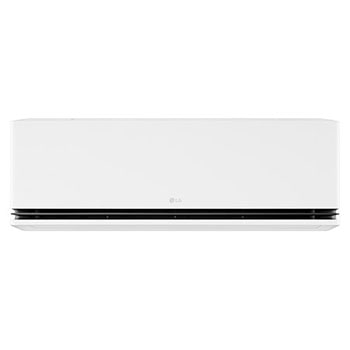 Vista frontal del aire acondicionado LG DUALCOOL AI 24000 BTU