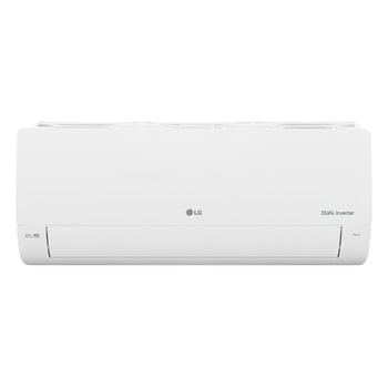 Vista frontal del aire acondicionado LG DUALCOOL Inverter VV121C5