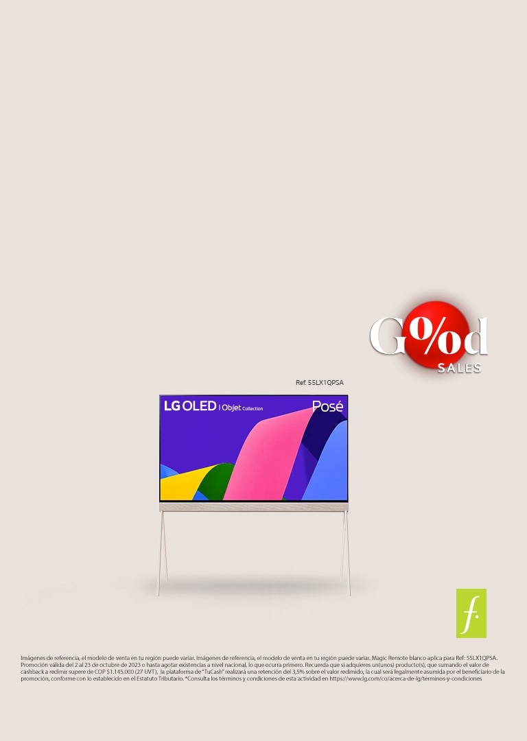 ¡Te devolvemos hasta $500.000 por comprar tu TV LG!