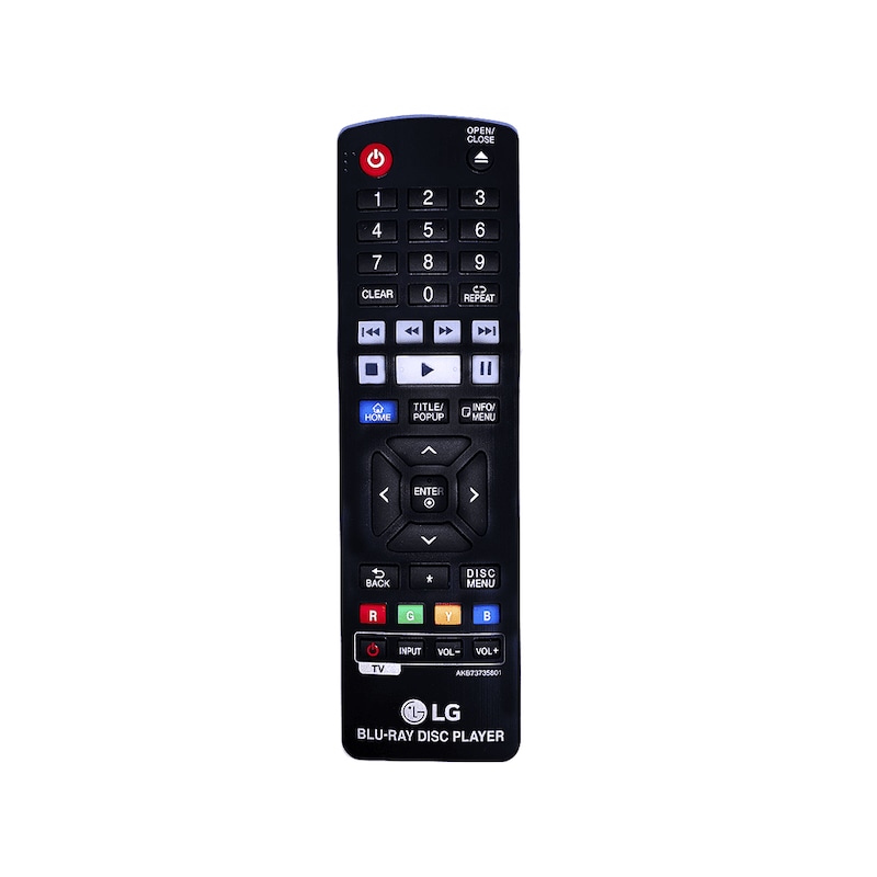 LG Blu-ray Player Remote, AKB73735801