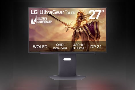 Front view of 27GX790A