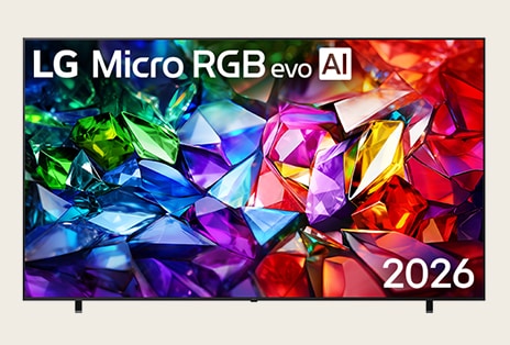 LG Micro RGB evo plní obrazovku živou, křišťálově čistou kompozicí ostře definovaných červených, zelených a modrých fazet, které na displeji vytvářejí výrazný a strukturovaný vizuál.	