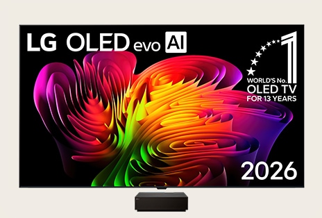 LG True Wireless TV plní obrazovku dynamickou abstraktní kompozicí vlnových barevných přechodů, které plynule protékají celým displejem a přinášejí vizuálně bezeztrátovou kvalitu obrazu srovnatelnou s kabelovým připojením.