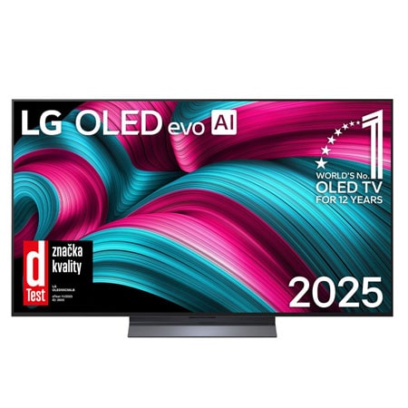 55" LG OLED evo AI C5 4K Smart TV 2025