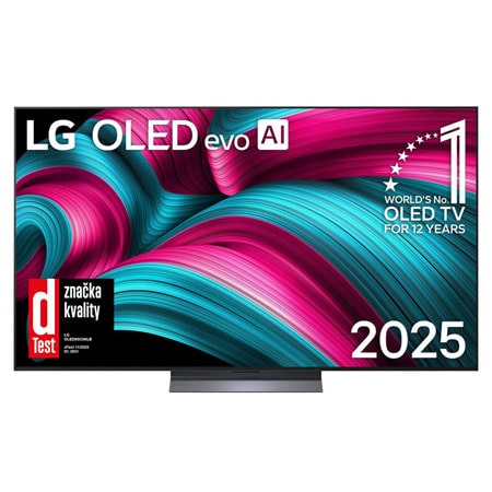 65" LG OLED evo AI C5 4K Smart TV 2025