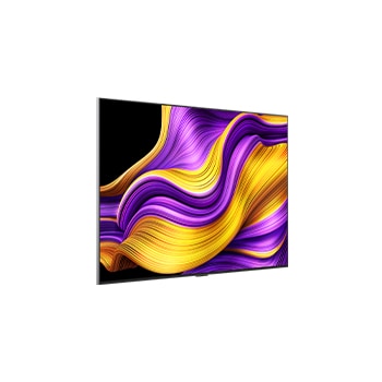 Mírně natočený pohled na televizor LG OLED evo AI C5 4K Smart TV.